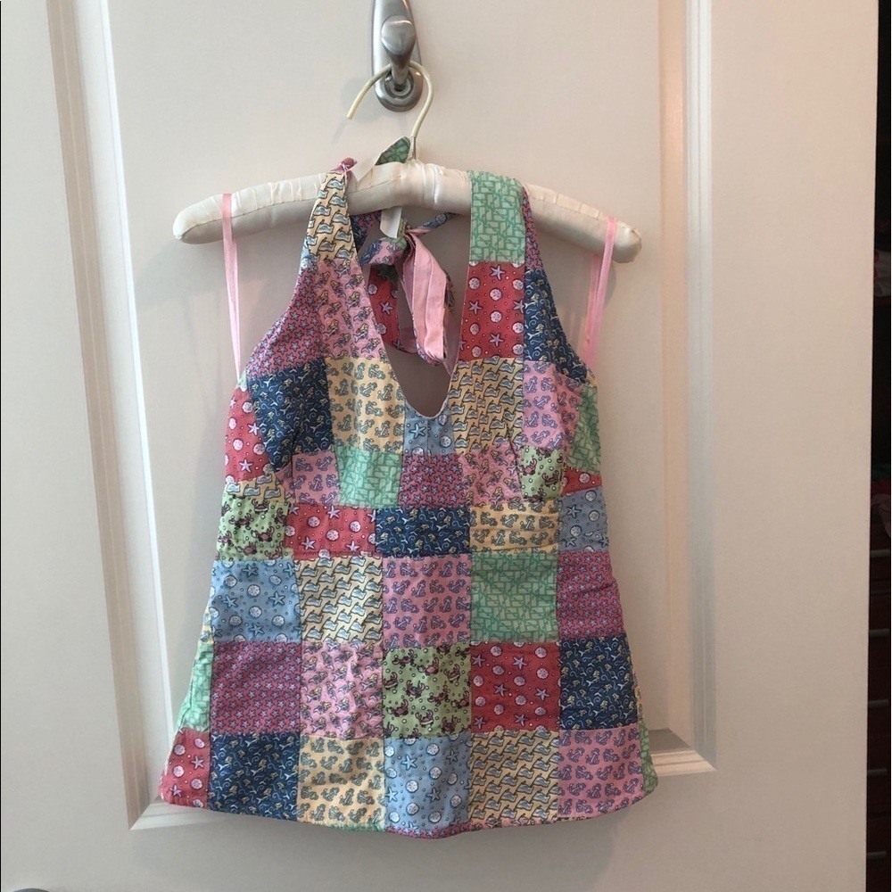 Vineyard Vines Patchwork Halter Top - image 5